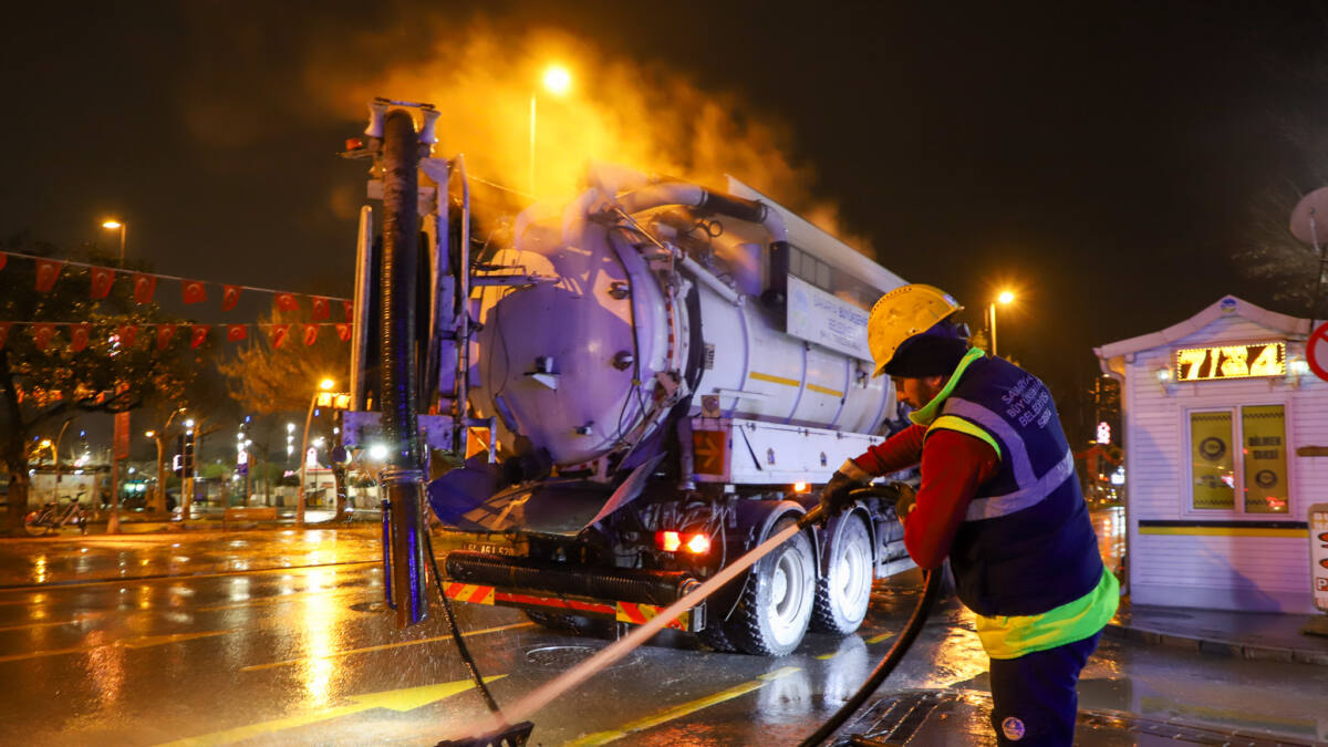 SASKİ 5 gün boyunca etkili olması beklenen yağışa karşı sahada olacak