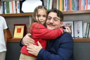 Adapazarı Osmanbey İlkokulu Öğrencilerinden 23 Nisan’da İl Millî Eğitim Müdürlüğüne Temsili Ziyaret