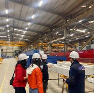 akademisyenlerimizden tubitak 2209 b projeleri kapsaminda firma ziyareti 1d2a25c5 TÜBİTAK 2209-B Kapsamında CMAK Vinç’te Uygulamalı Eğitim ve Veri Toplama Çalışmaları Gerçekleştirildi