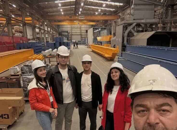 TÜBİTAK 2209-B Kapsamında CMAK Vinç’te Uygulamalı Eğitim ve Veri Toplama Çalışmaları Gerçekleştirildi