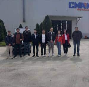 akademisyenlerimizden tubitak 2209 b projeleri kapsaminda firma ziyareti e90b4b06 TÜBİTAK 2209-B Kapsamında CMAK Vinç’te Uygulamalı Eğitim ve Veri Toplama Çalışmaları Gerçekleştirildi