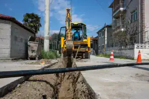 SASKİ, Geyve Alifuatpaşa’da 10 Sokakta İçme Suyu Hattını Yeniliyor