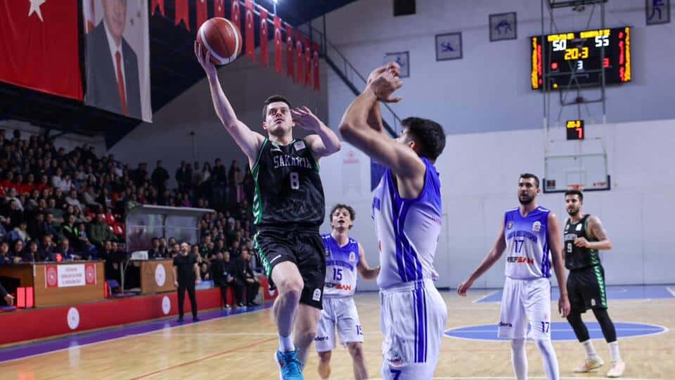 Sakarya Büyükşehir Basketbol Takımı 1. Lig Yolculuğunu 3-0'lık Seriyle Tamamladı