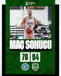 buyuksehir basketbol play off yari finalinde fb2eb904 Sakarya Büyükşehir Basketbol Takımı, Çiftlikköy Deplasmanında Kazanarak Play-Off Yarı Finaline Yükseldi