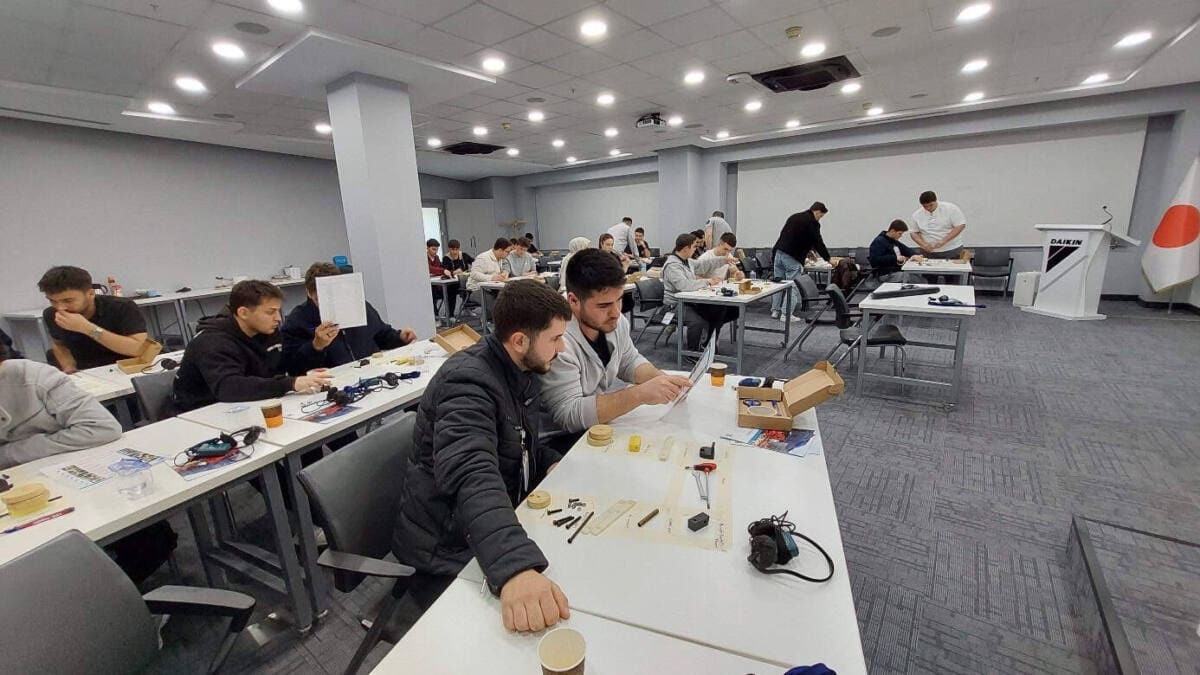 SUBÜ Makine ve Metal Teknolojileri Öğrencileri Daikin A.Ş.’de Teknik Geziyle Sektörü Tanıdı