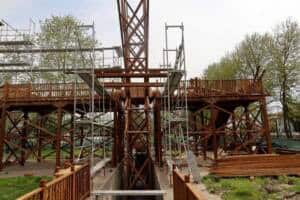 otomatik taslak 2fb986c1 Aziz Duran Parkı’ndaki Tarihi Çark ve Yel Değirmeni Aslına Uygun Yenileniyor