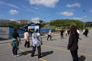 saglikli yasam icin ilk adimi aycicegi vadisinde atiyorlar 872c6516 Ayçiçeği Bisiklet Vadisi’nde Kadınlara Yönelik Spor ve Sağlıklı Yaşam Etkinlikleri Devam Ediyor