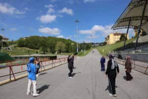 saglikli yasam icin ilk adimi aycicegi vadisinde atiyorlar 9bf3a245 Ayçiçeği Bisiklet Vadisi’nde Kadınlara Yönelik Spor ve Sağlıklı Yaşam Etkinlikleri Devam Ediyor