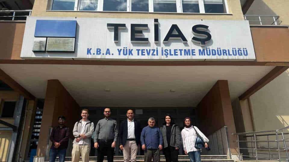 Lisansüstü Öğrenciler TEİAŞ Yük Tevzi Merkezinde Saha Deneyimi Kazandı