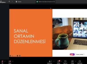 SATSO Akademi'de Online Sunum Becerileri Eğitimi Katılımcılara Aktarıldı